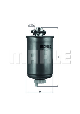 filtru combustibil KL 75 KNECHT - Filtru combustibil/carcasa filtru combustibil KL 75 KNECHT - Filtru combustibil/carcasa