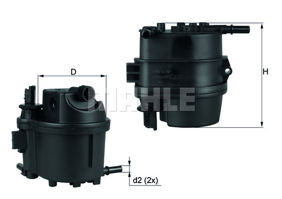 filtru combustibil KL 779 KNECHT - Filtru combustibil/carcasa filtru combustibil KL 779 KNECHT - Filtru combustibil/carcasa