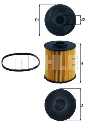 filtru combustibil KX 70D KNECHT - Filtru combustibil/carcasa filtru combustibil KX 70D KNECHT - Filtru combustibil/carcasa