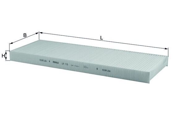 Filtru, aer habitaclu LA 118 KNECHT - Filtru aer habitaclu Filtru, aer habitaclu LA 118 KNECHT - Filtru aer habitaclu