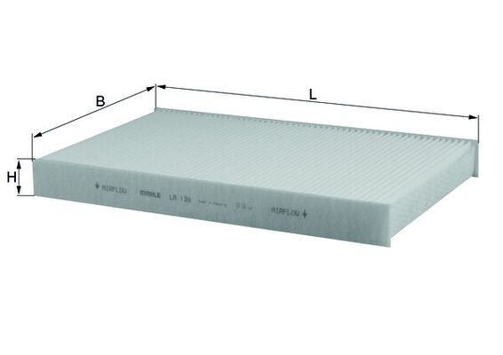 Filtru, aer habitaclu LA 138 KNECHT - Filtru aer habitaclu Filtru, aer habitaclu LA 138 KNECHT - Filtru aer habitaclu