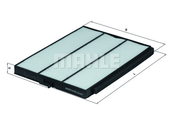 Filtru, aer habitaclu LA 265 KNECHT - Filtru aer habitaclu Filtru, aer habitaclu LA 265 KNECHT - Filtru aer habitaclu