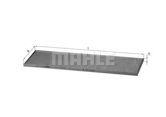 Filtru, aer habitaclu LA 355 KNECHT - Filtru aer habitaclu Filtru, aer habitaclu LA 355 KNECHT - Filtru aer habitaclu