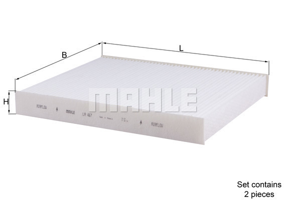 Filtru, aer habitaclu LA 467/S KNECHT - Filtru aer habitaclu Filtru, aer habitaclu LA 467/S KNECHT - Filtru aer habitaclu
