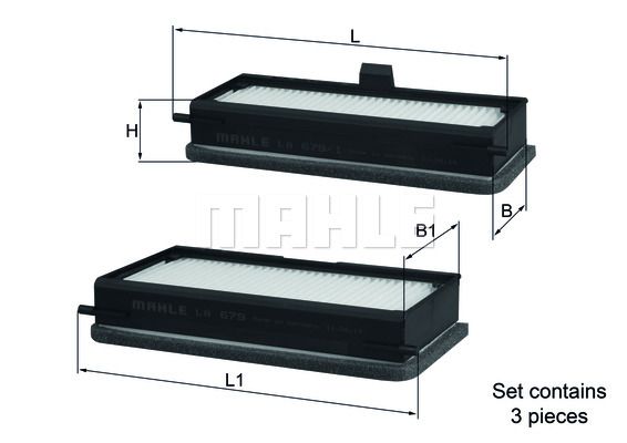 Filtru, aer habitaclu LA 679/S KNECHT - Filtru aer habitaclu Filtru, aer habitaclu LA 679/S KNECHT - Filtru aer habitaclu