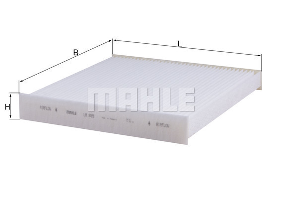 Filtru, aer habitaclu LA 859 KNECHT - Filtru aer habitaclu