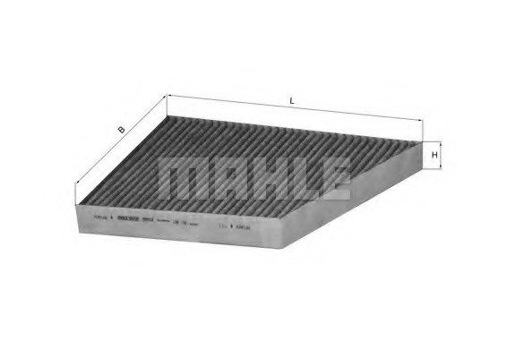 Filtru, aer habitaclu LAK 156 KNECHT - Filtru aer habitaclu