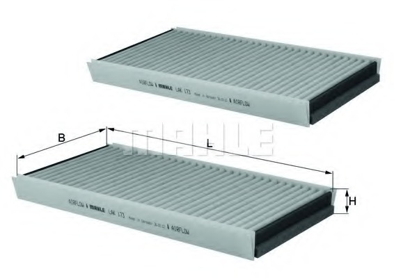 Filtru, aer habitaclu LAK 173/S KNECHT - Filtru aer habitaclu Filtru, aer habitaclu LAK 173/S KNECHT - Filtru aer habitaclu