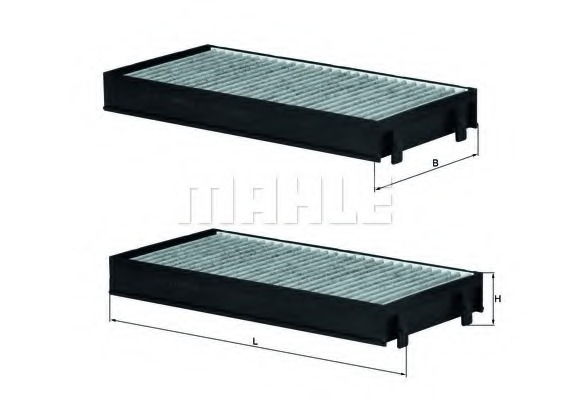 Filtru, aer habitaclu LAK 221/S KNECHT - Filtru aer habitaclu