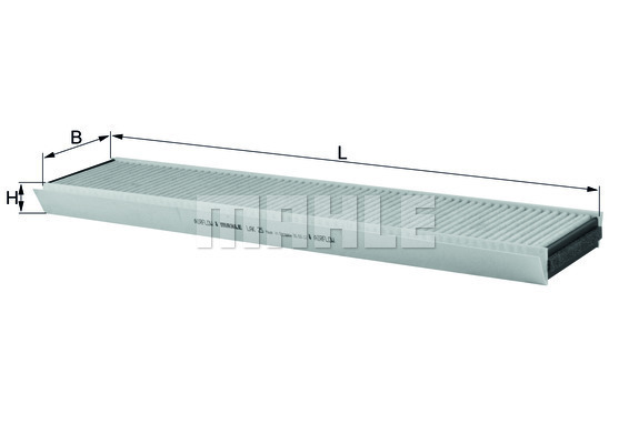 Filtru, aer habitaclu LAK 25 KNECHT - Filtru aer habitaclu