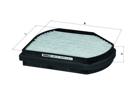 Filtru, aer habitaclu LAK 37 KNECHT - Filtru aer habitaclu Filtru, aer habitaclu LAK 37 KNECHT - Filtru aer habitaclu