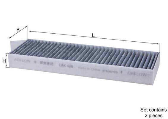 Filtru, aer habitaclu LAK 428/S KNECHT - Filtru aer habitaclu Filtru, aer habitaclu LAK 428/S KNECHT - Filtru aer habitaclu