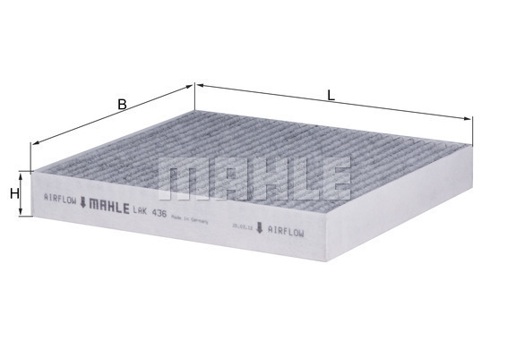 Filtru, aer habitaclu LAK 436 KNECHT - Filtru aer habitaclu Filtru, aer habitaclu LAK 436 KNECHT - Filtru aer habitaclu