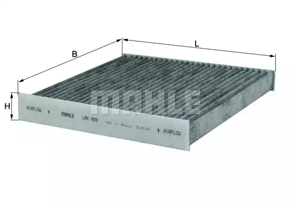 Filtru, aer habitaclu LAK 859 KNECHT - Filtru aer habitaclu