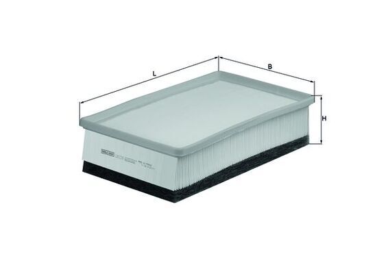 Filtru aer LX 1220 KNECHT - Filtru aer/ carcasa