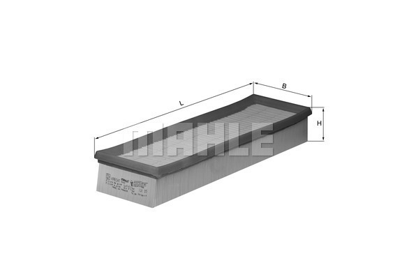Filtru aer LX 35 KNECHT - Filtru aer