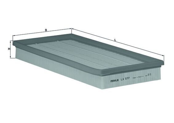 Filtru aer LX 577 KNECHT - Admisie aer motor