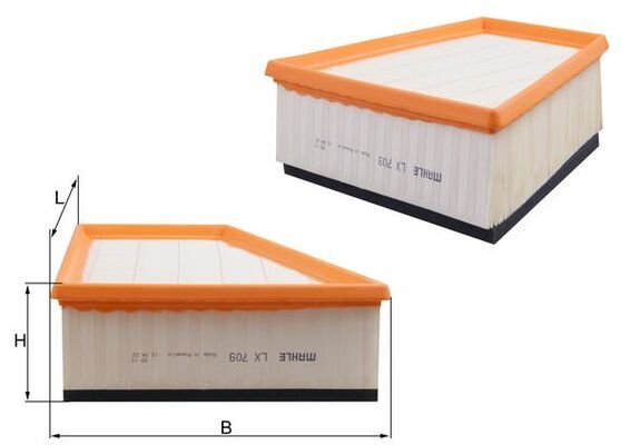 Filtru aer LX 709 KNECHT - Admisie aer motor