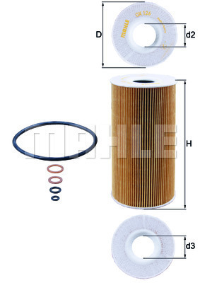 Filtru ulei OX 126D KNECHT - Ungere Filtru ulei OX 126D KNECHT - Ungere