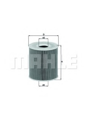 Filtru ulei OX 156D KNECHT - Ungere