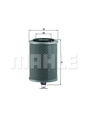 Filtru ulei OX 71 KNECHT - Filtru ulei