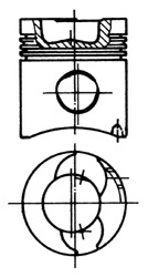 Piston 90334600 KOLBENSCHMIDT - Ansamblu piston Piston 90334600 KOLBENSCHMIDT - Ansamblu piston