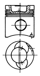 Piston 90336600 KOLBENSCHMIDT - Ansamblu piston Piston 90336600 KOLBENSCHMIDT - Ansamblu piston