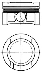 Piston 94503720 KOLBENSCHMIDT - Ansamblu piston Piston 94503720 KOLBENSCHMIDT - Ansamblu piston