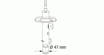 amortizor 339710 KYB - Amortizor amortizor 339710 KYB - Amortizor