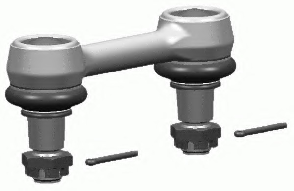 Brat/bieleta suspensie, stabilizator 33298 01 LEMFÖRDER - Bieleta antiruliu / bara stabilizatoare