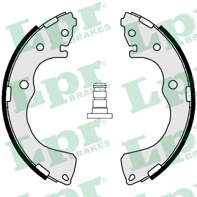 Set saboti frana 01024 LPR - Material frictiune sabot frana/ sabot frana
