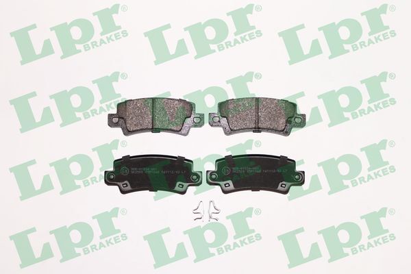 set placute frana,frana disc 05P1068 LPR - Frana disc