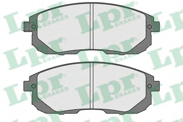 set placute frana,frana disc 05P1605 LPR - Frana disc
