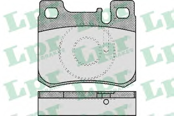 set placute frana,frana disc 05P485 LPR - Frana disc set placute frana,frana disc 05P485 LPR - Frana disc