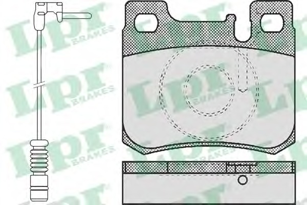 set placute frana,frana disc 05P485A LPR - Frana disc set placute frana,frana disc 05P485A LPR - Frana disc
