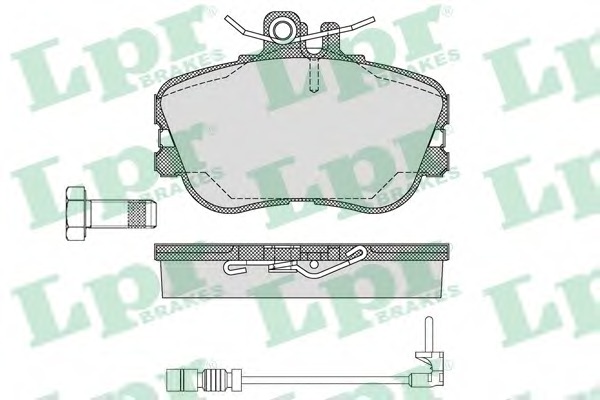 set placute frana,frana disc 05P492A LPR - Set placute frana set placute frana,frana disc 05P492A LPR - Set placute frana