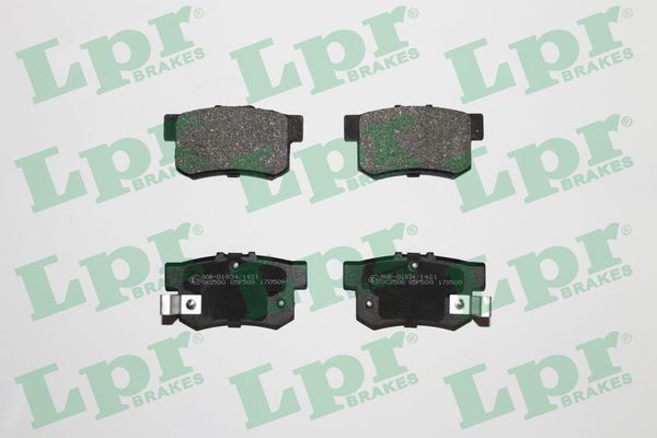 set placute frana,frana disc 05P508 LPR - Frana disc