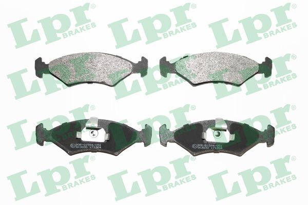 set placute frana,frana disc 05P628 LPR - Set placute frana set placute frana,frana disc 05P628 LPR - Set placute frana