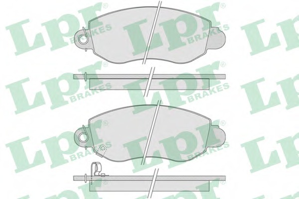 set placute frana,frana disc 05P775 LPR - Frana disc set placute frana,frana disc 05P775 LPR - Frana disc