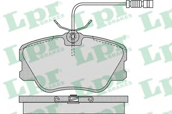 set placute frana,frana disc 05P986 LPR - Frana disc set placute frana,frana disc 05P986 LPR - Frana disc