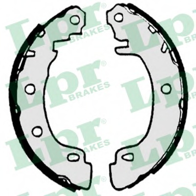 Set saboti frana 07170 LPR - Material frictiune sabot frana/ sabot frana