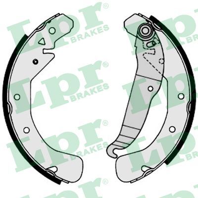 Set saboti frana 07200 LPR - Material frictiune sabot frana/ sabot frana Set saboti frana 07200 LPR - Material frictiune sabot frana/ sabot frana