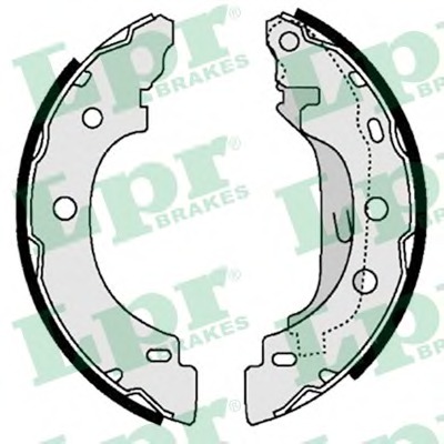 Set saboti frana 07330 LPR - Material frictiune sabot frana/ sabot frana Set saboti frana 07330 LPR - Material frictiune sabot frana/ sabot frana