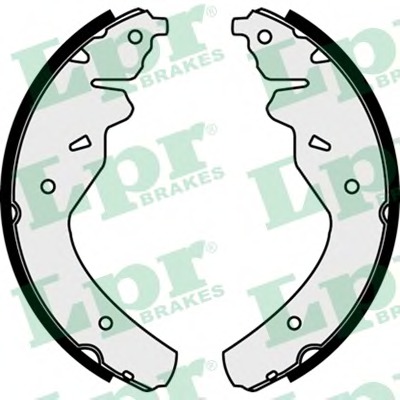Set saboti frana 07450 LPR - Frana tambur Set saboti frana 07450 LPR - Frana tambur