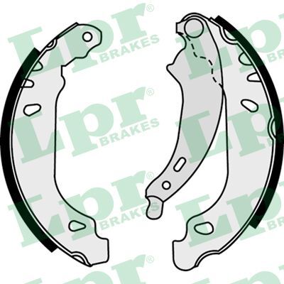 Set saboti frana 07490 LPR - Material frictiune sabot frana/ sabot frana Set saboti frana 07490 LPR - Material frictiune sabot frana/ sabot frana