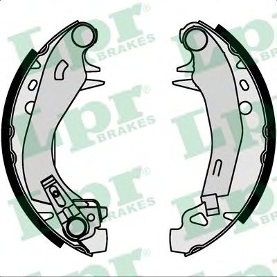 Set saboti frana 07570 LPR - Frana tambur Set saboti frana 07570 LPR - Frana tambur