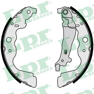 Set saboti frana 09890 LPR - Material frictiune sabot frana/ sabot frana Set saboti frana 09890 LPR - Material frictiune sabot frana/ sabot frana
