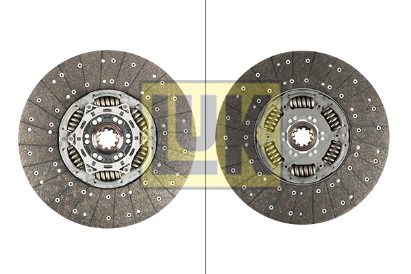 Disc ambreiaj 343 0209 10 LuK - Disc ambreiaj