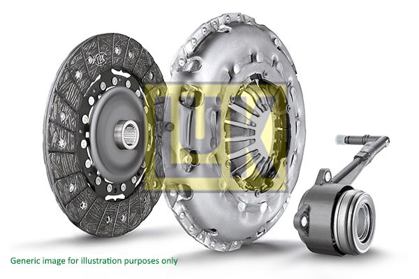 Set ambreiaj 624 3119 33 LuK - Kit ambreiaj complet