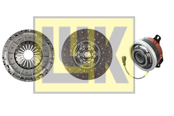 Set ambreiaj 643 3324 33 LuK - Kit ambreiaj complet